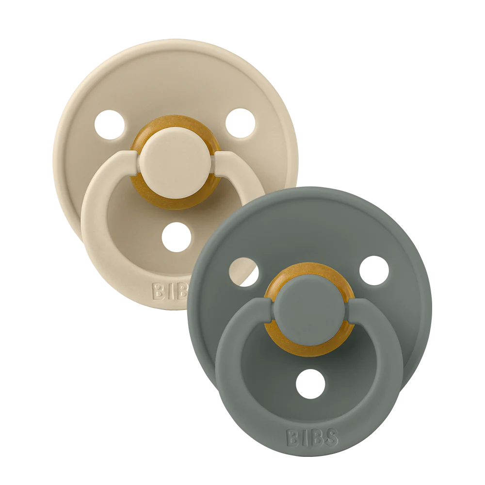 Bibs Pacifier - 2 pack - Vanilla/Pine