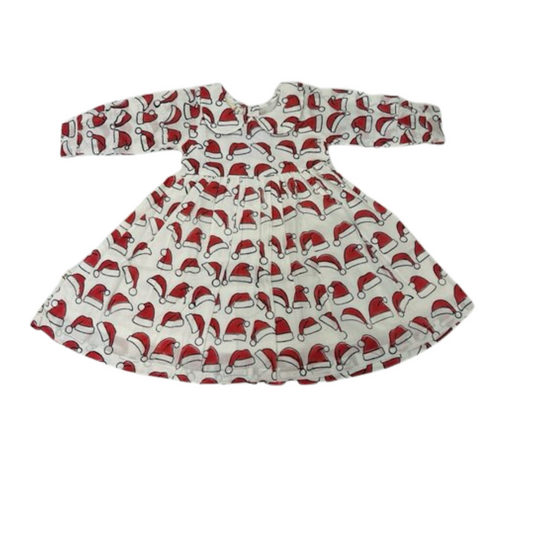 eight thousand miles - Peter Pan Collar Dress- Santa Hat