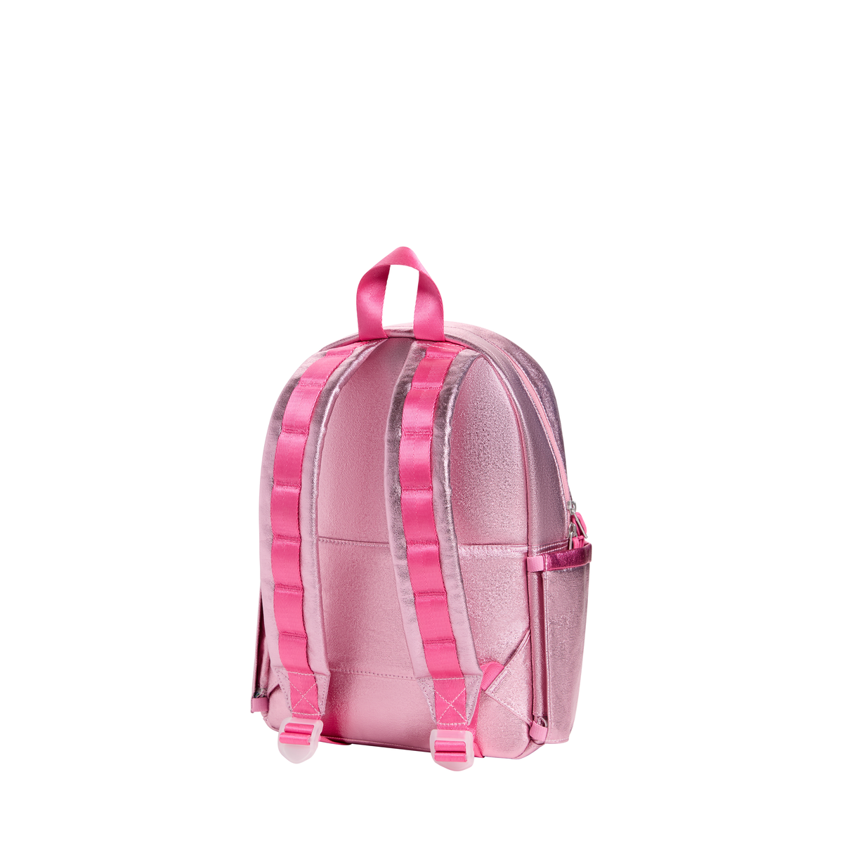 Patchwork Bows Kane Mini Backpack by State Bags featuring colorful patchwork fabric and bow accents.