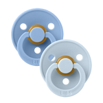 Bibs Pacifier - 2 pack - Sky Blue/Baby Blue