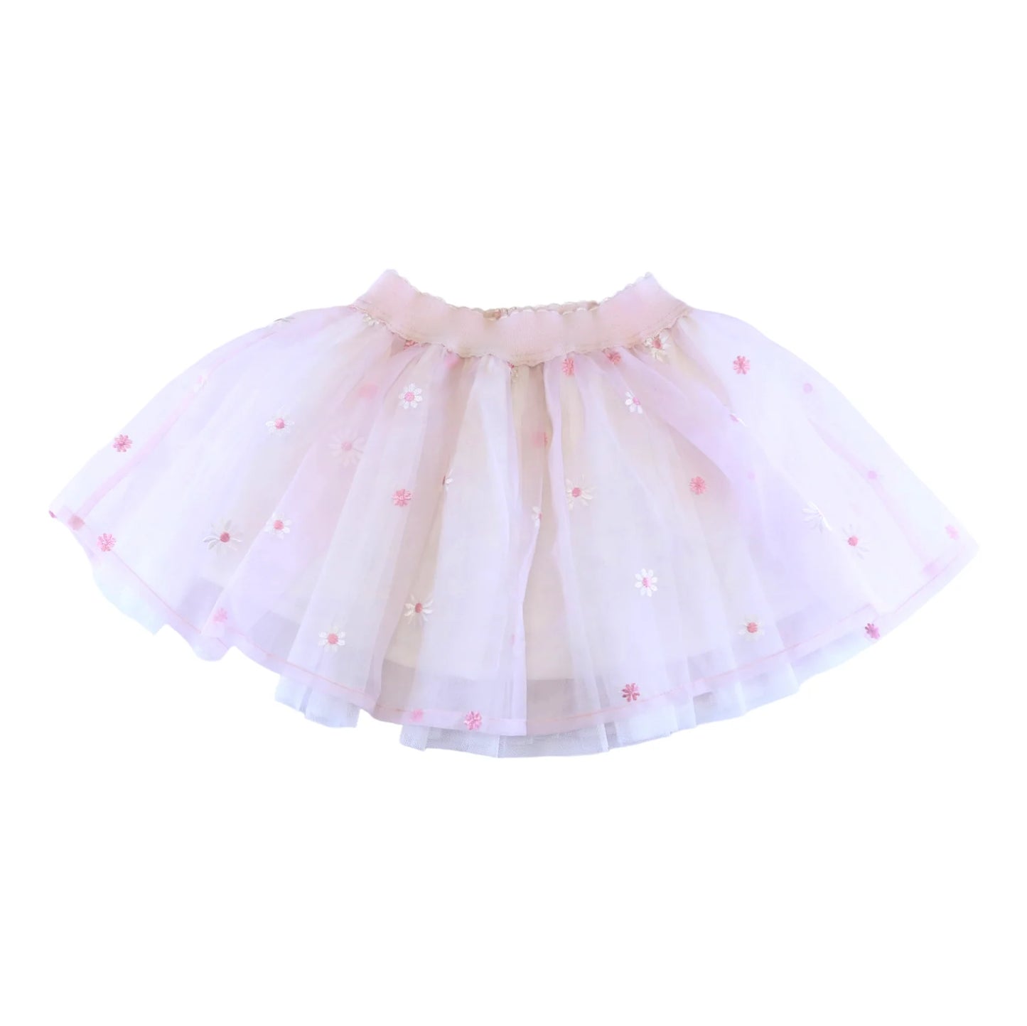 doe a dear - Floral Organza Tutu Skirt