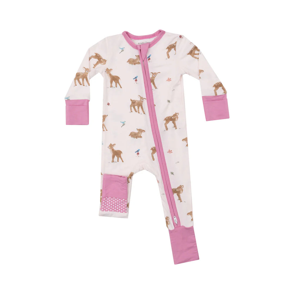 Angel Dear - Soft Deer 2 Way Zip Romper