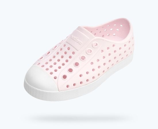 Native Shoes - Jefferson Kids Milk Pink/Shell White