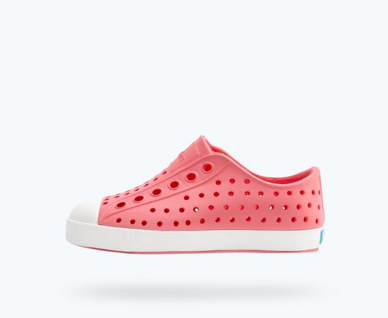 Native Shoes - Jefferson Kids Flamingo Pink/Shell White