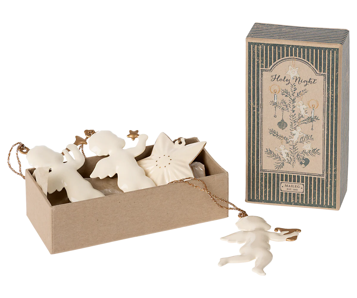 Metal Ornament Set - Holy Night