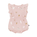 Kyte - Bubble Romper in Blush Rabbit