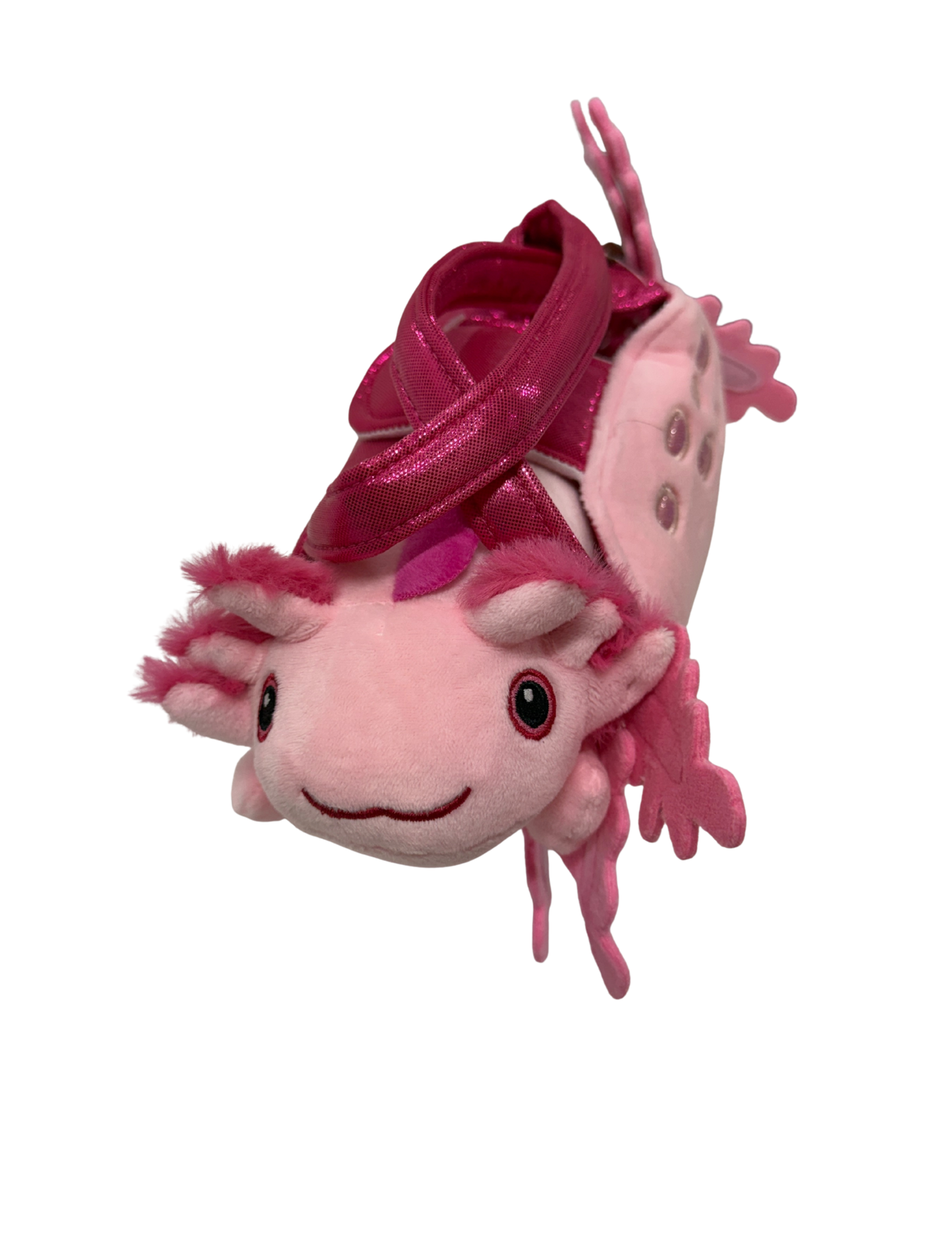 Zoologee Axolotl Bag with colorful cartoon axolotl design, durable fabric and adjustable strap for casual use or accessories.