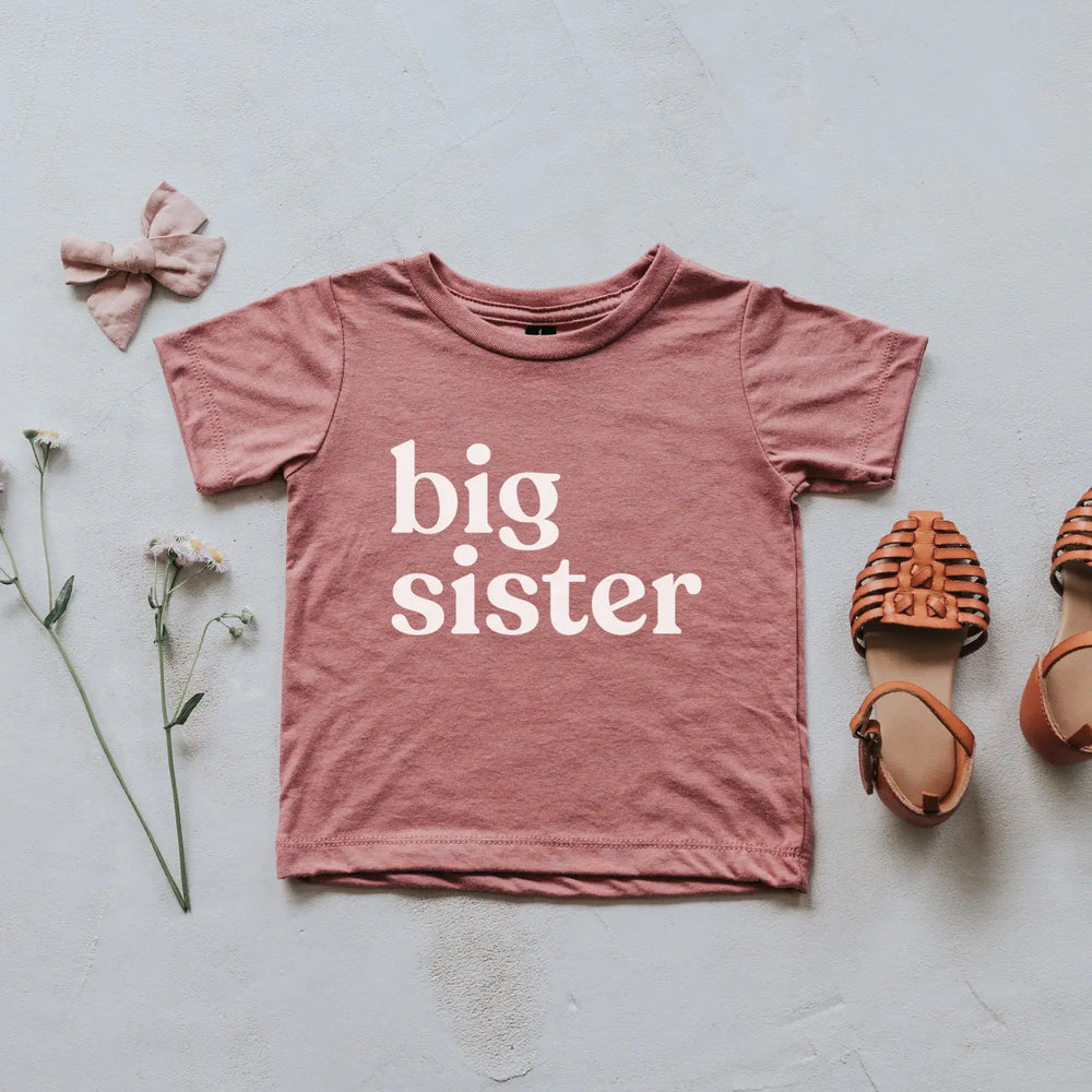 Gladfolk - Mauve Big Sister Tshirt