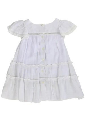 Lele for Kids - Belissima Bella Dress- White