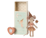 Maileg - Rose Tooth Fairy Mouse in Matchbox