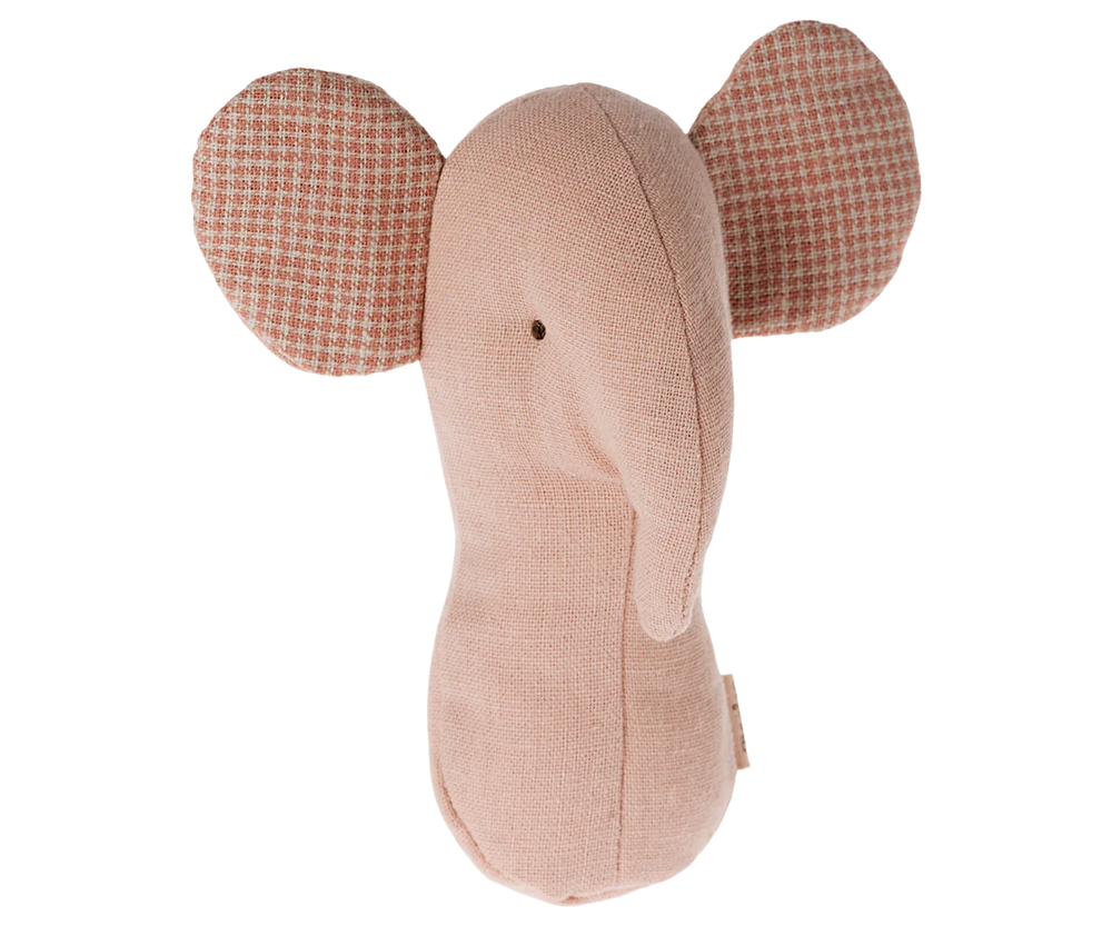 Maileg - Rose Lullaby Friends Elephant Rattle