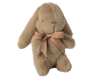 Maileg - Dusty Brown Mini Bunny Plush