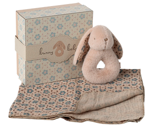 Maileg - Bunny Rattle Set - Powder
