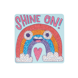 ooly - Razzle Dazzle DIY Mini Gem Art Kit - Shine On Rainbow