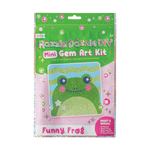 ooly - Razzle Dazzle DIY Mini Gem Art Kit - Funny Frog