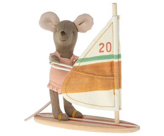 Maileg - Beach Mice, Surfer Little Sister