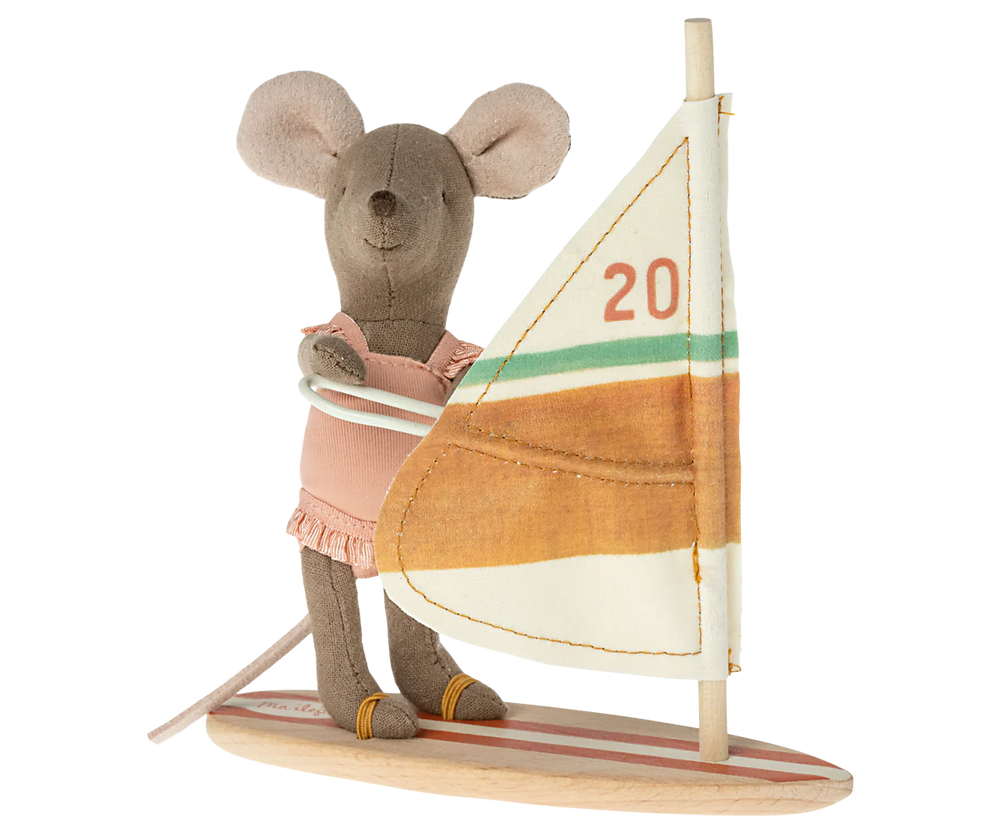 Maileg - Beach Mice, Surfer Little Sister