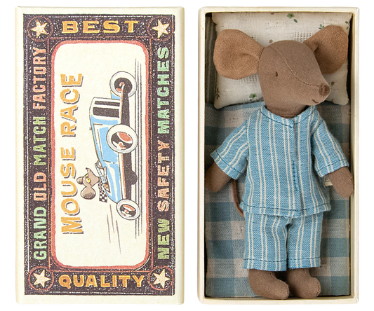 Maileg - Big Brother Mouse in Match Box