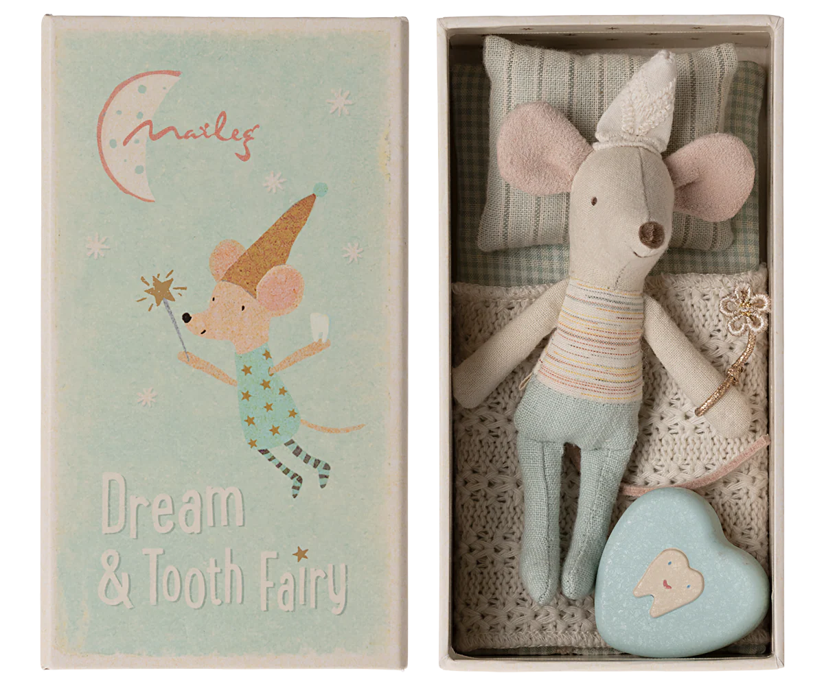 Tooth fairy mouse, Little brother in  matchbox