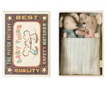 Maileg - Twins Baby Mice in Matchbox