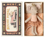 Maileg - Princess Mouse Little Sister in Matchbox