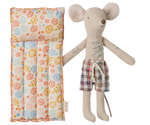 Maileg - Beach Mouse w/ Air Mattress, Dad - Flower