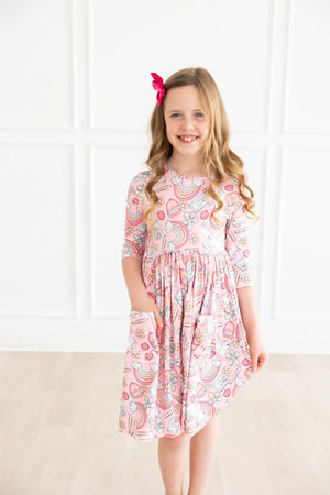 Mila & Rose - Dream Big Little One Pocket Twirl Dress