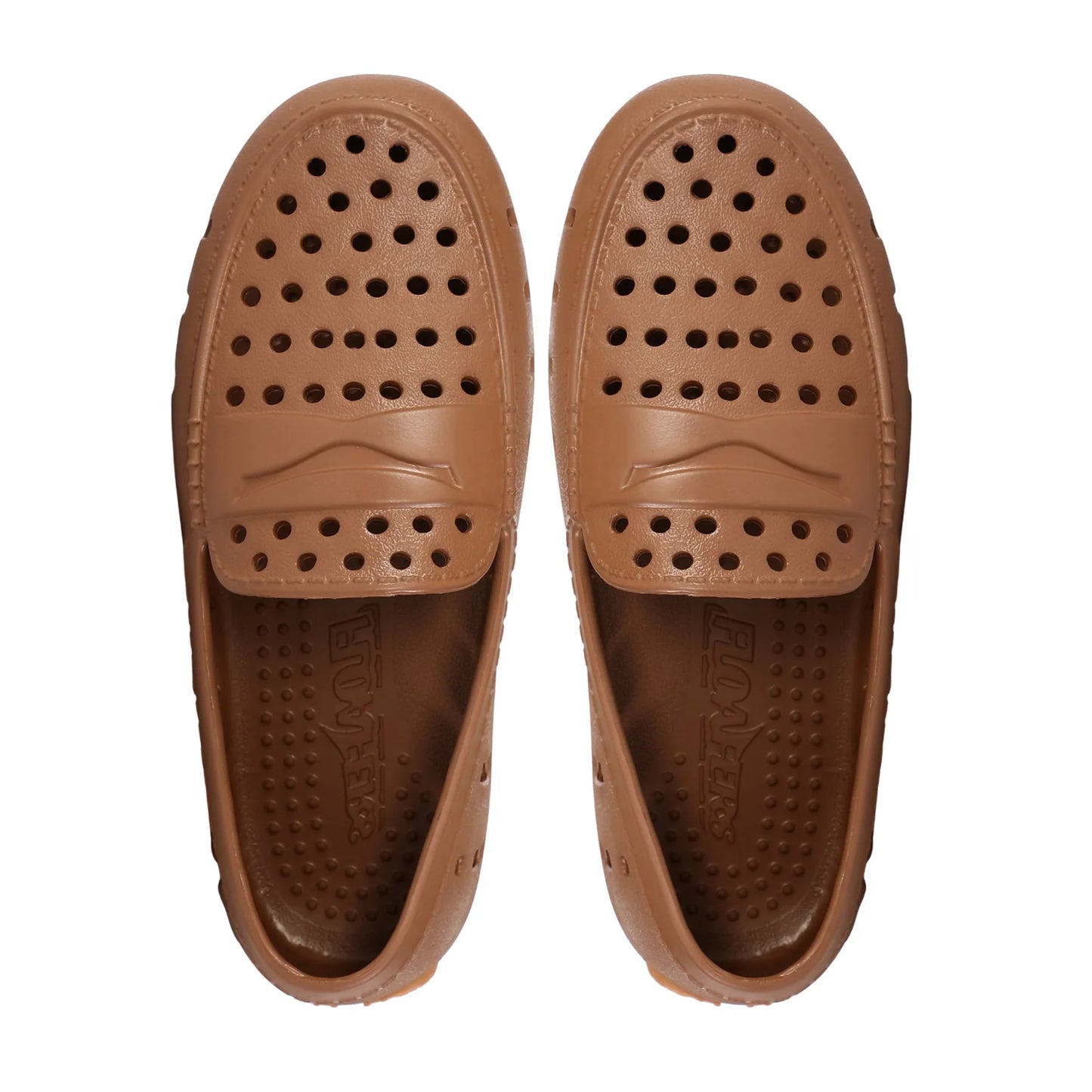 Chestnut Hill/Gum Floafers by Floafers showing casual slip-on footwear with beige and gum soles, lightweight and comfortable.