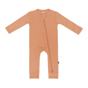 Kyte Baby - Zippered Romper in Apricot