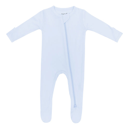 Kyte - Zippered Footie in Mist