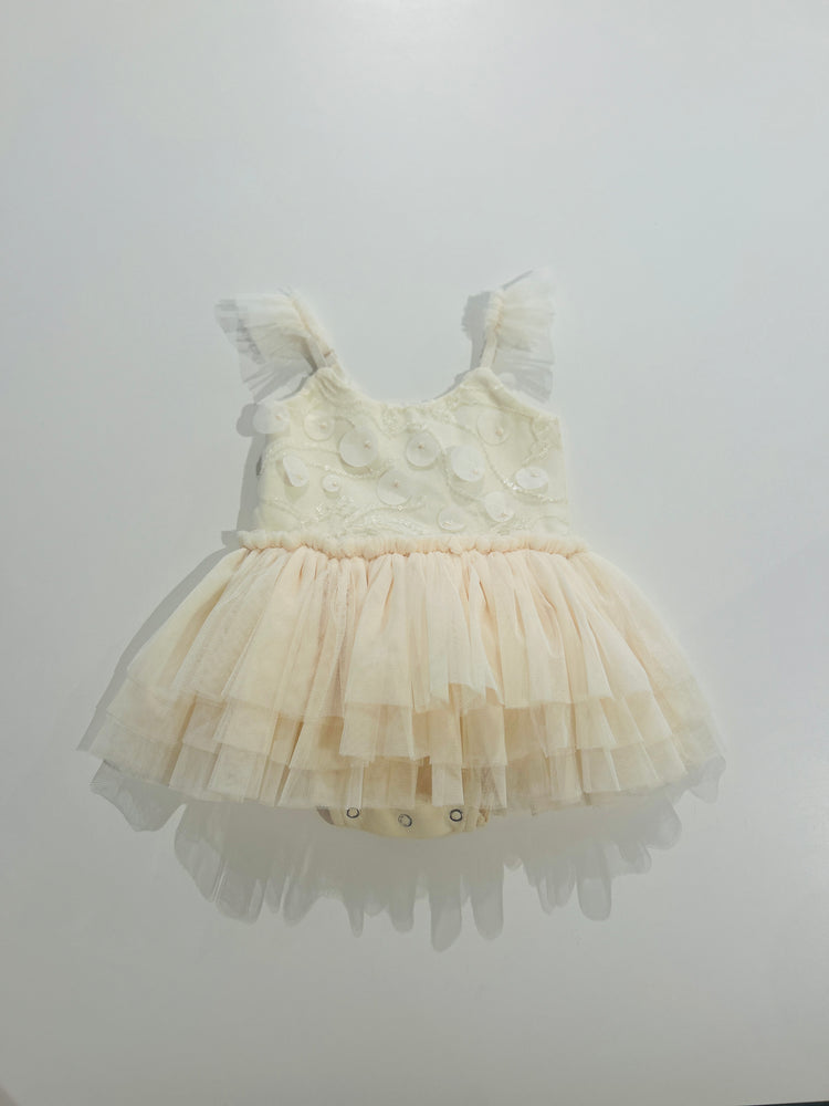 Noralee - Ivory Isla Tutu Bodysuit
