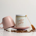 Poured Goods - Coffee Shop: 8 oz Soy Wax