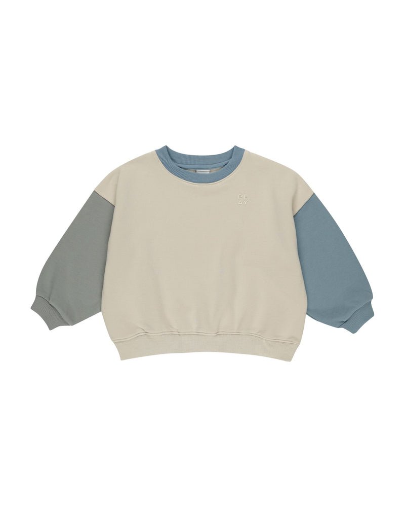 Rylee & Cru - Color Block Relaxed Sweatshirt