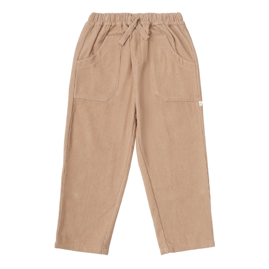 Taupe Organic Corduroy Pants