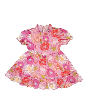 Hollis Baker - Purple Floral Collins Dress