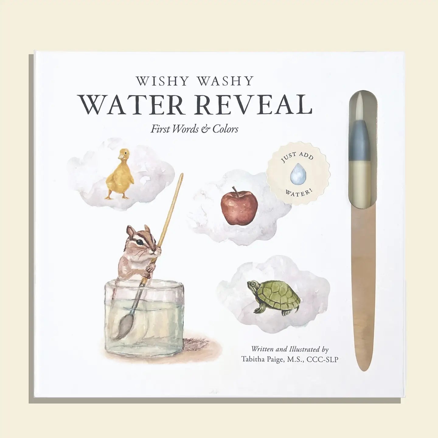 Wishy Washy Water Reveal Edition by Paige Tate & Co. features a colorful water-themed illustration on the cover.