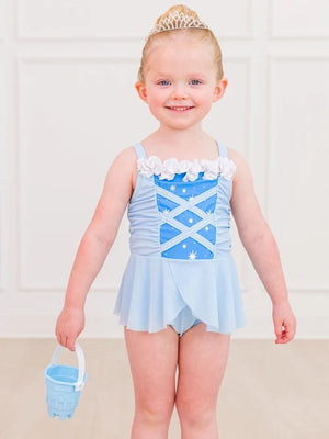 Ruffle Butts - Glass Slipper Princess Dress Up One Piece