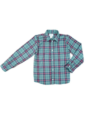 James & Lottie - Ryan Dress Shirt Christmas Plaid