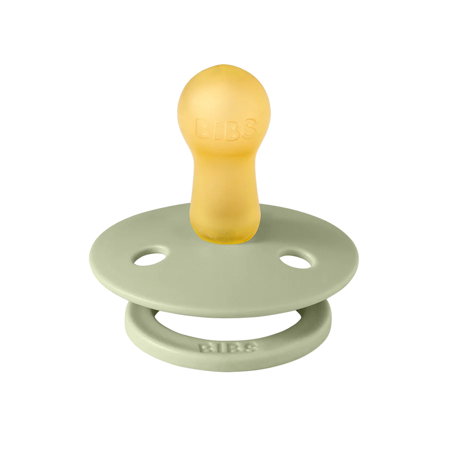 
            
                Load image into Gallery viewer, BIBS Pacifier Latex - 2 pack - Ivory/Sage
            
        