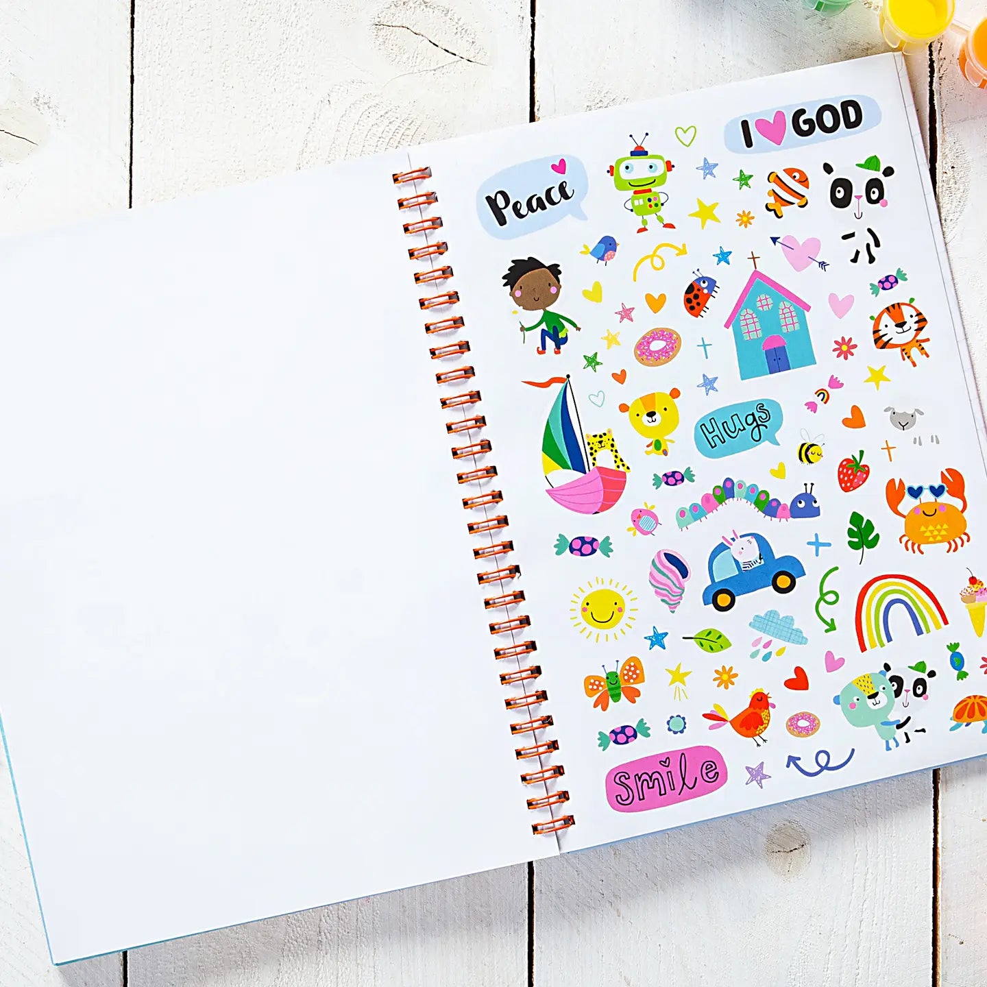 God Made Me Kid's Journal by BroadStreet Publishing Group, LLC, featuring colorful cover with playful design for children.