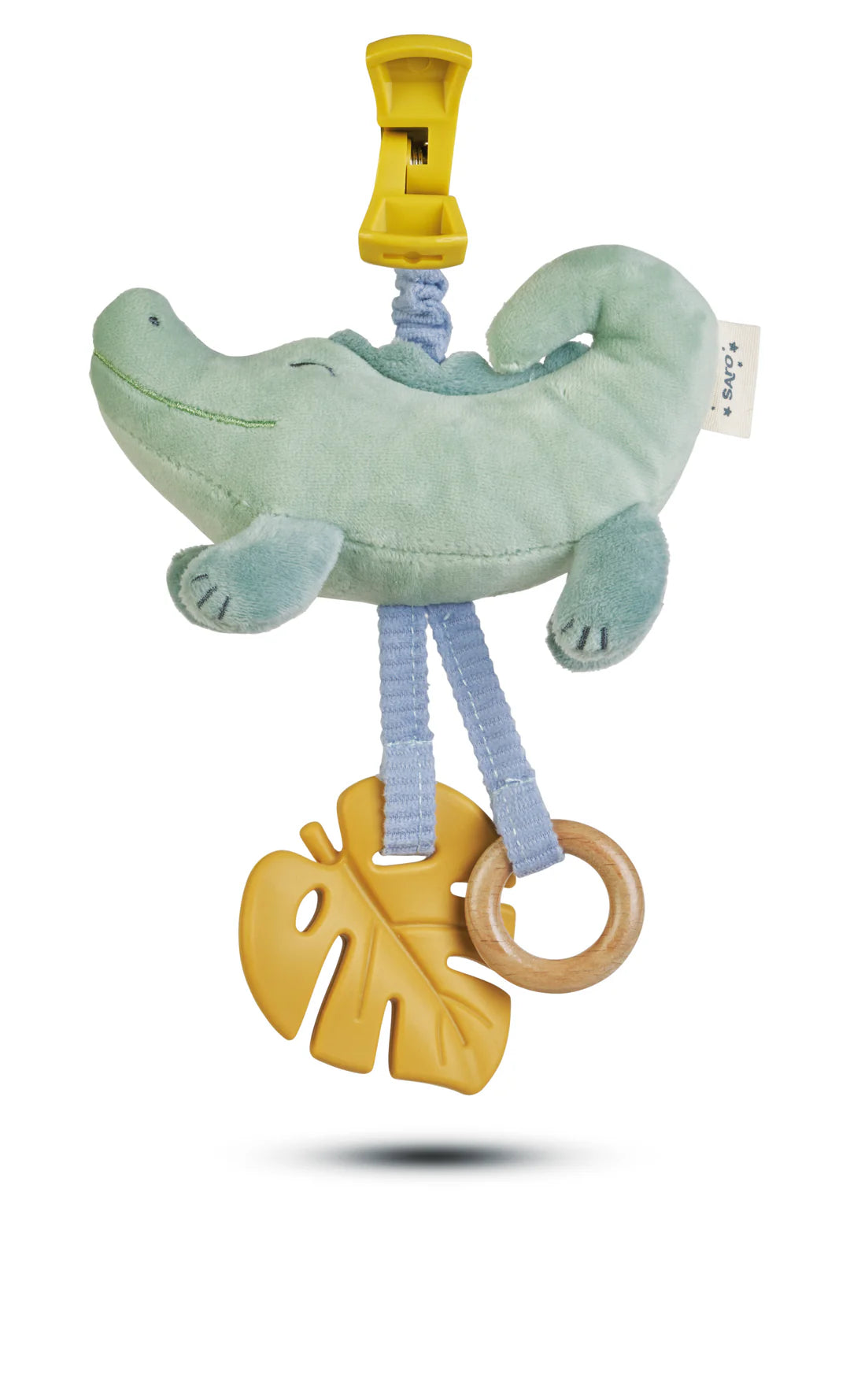 “Jungle Party” Pull Down Rattle Crocodile