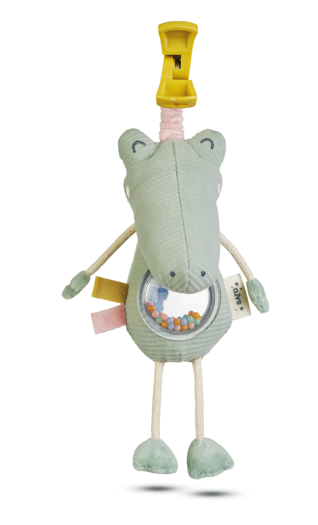 Jungle Party Mirror Rattle Crocodile