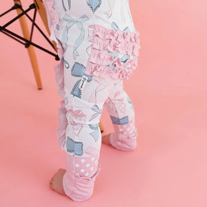 Gigi & Max - Samantha Bows Ruffle Zip Romper