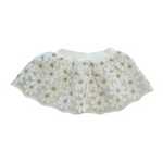 doe a dear - White Floral Tulle Skirt