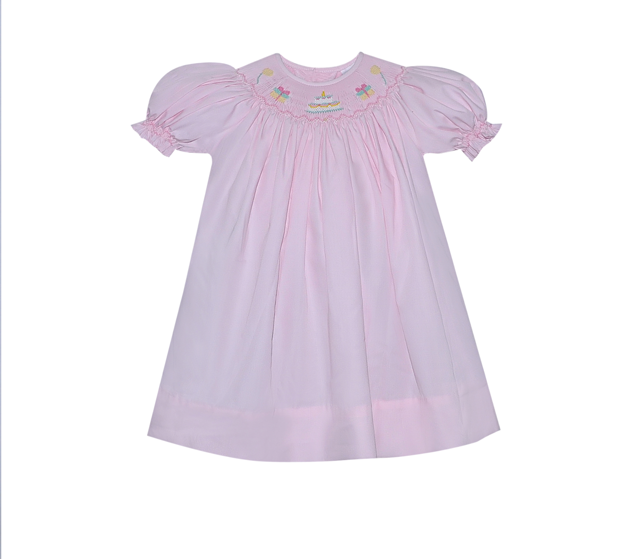 Remember Nguyen - Pink Georgette Bishop Dress - Birthday
