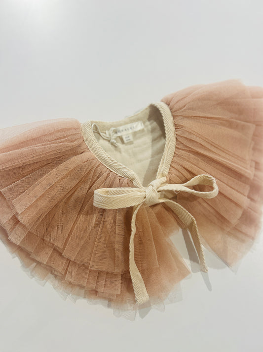 Noralee - Nude Ruffle Tulle Collar