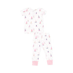 Angel Dear - Pink Sailboat Two Piece Lounge Set