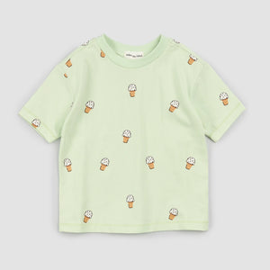 Miles the Label - Green Ice Cream Shirt