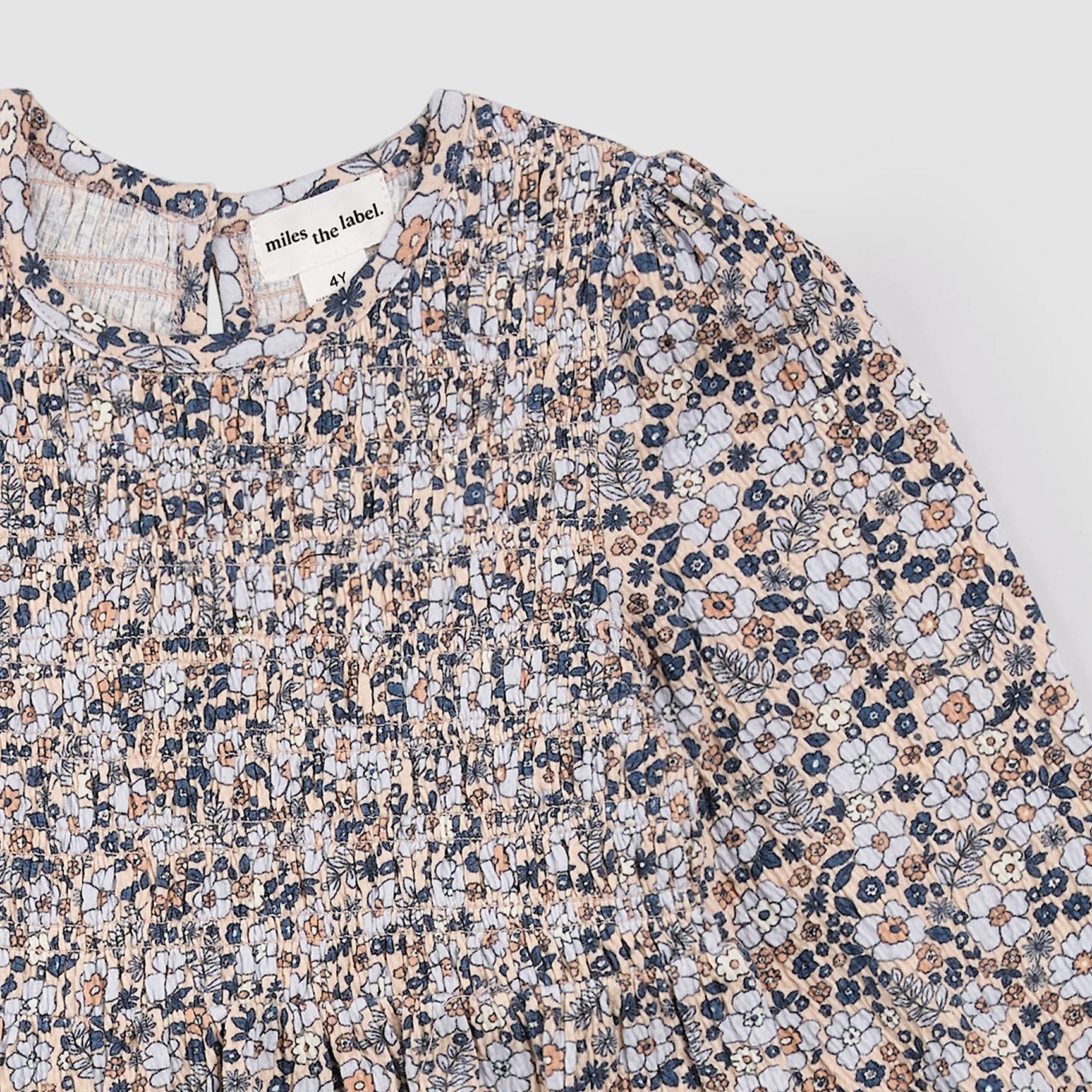 Miles the Label vintage flowers jersey dress featuring a floral pattern and a comfortable, casual fit.