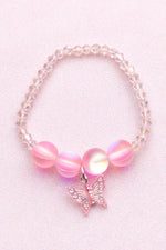 Great Pretenders - Boutique Holo Pink Crystal Bracelet